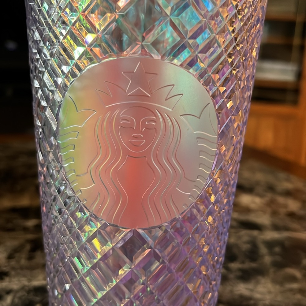 Starbucks Jeweled Bling 2022 Holiday Cold Iridescent Tumbler